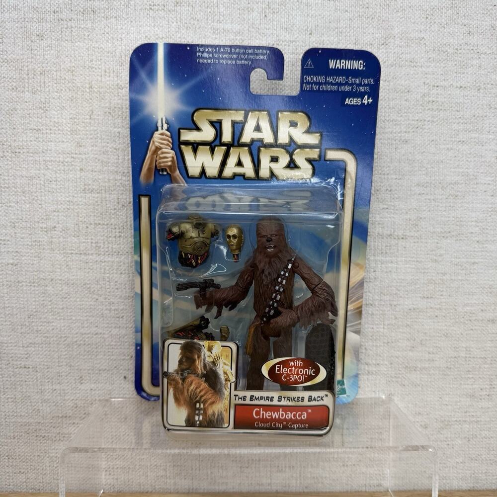 Star Wars Episode 2 AOTC EP2 ESB Chewbacca Cloud City Capture '02 #38 New